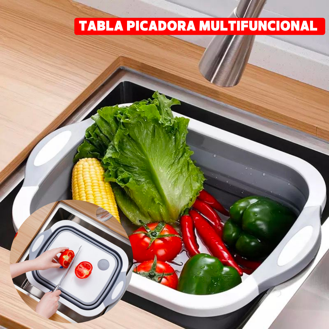 TABLA MULTIFUNCIONAL CON ESCURRIDOR