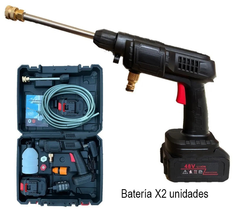 Hidrolavadora Recargable 48V 2 Baterías